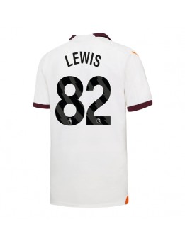 Billige Manchester City Rico Lewis #82 Bortedrakt 2023-24 Kortermet